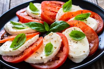 Salade tomate mozzarella