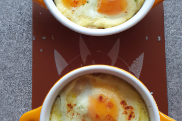 Œufs cocotte muscadés à l'Emmental de Savoie