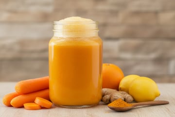 Jus vitaminé au curcuma