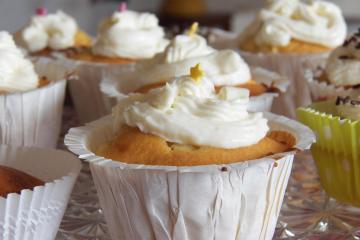 Cupcakes aux pommes et creamcheese