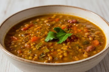 Soupe de lentilles au Companion