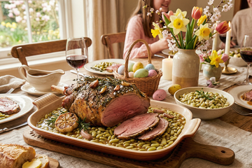 Pourquoi accompagne-t-on l'agneau de flageolets à Pâques ?