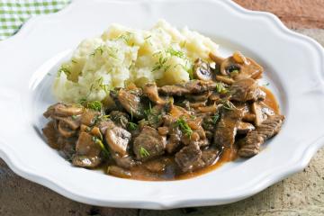 Boeuf Stroganoff