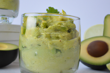 Verrine de guacamole d'avocat au thermomix