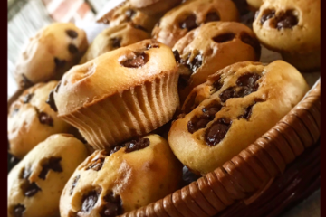 Muffins aux pépites de chocolat en deux temps trois mouvements