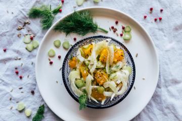 Salade au fenouil et à l'orange