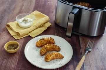 Pommes de terre hasselback au Air Fryer