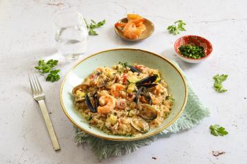 Risotto façon marinière