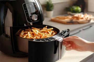 La cuisson des frites au Air fryer est-elle vraiment moins calorique ? Une diététicienne répond enfin à la question !
