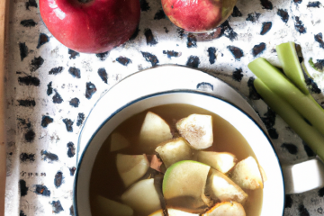 Soupe de Pommes et Gingembre