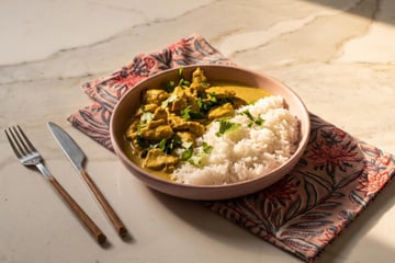 Le véritable poulet Korma de Sandra Salmandjee