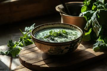 Soupe de choux vert au Thermomix