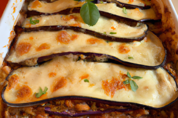 Lasagnes d'aubergines maison