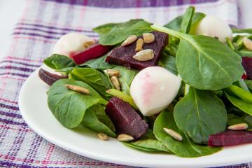 Salade de betterave Mozzarella