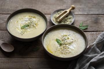 Soupe de poireaux et pommes de terre au Thermomix