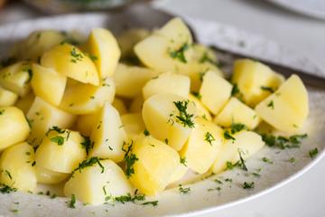 Pommes de terre vapeur maison