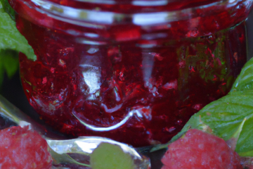 Confiture de framboises facile