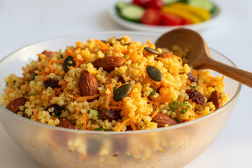 Salade au boulgour complet