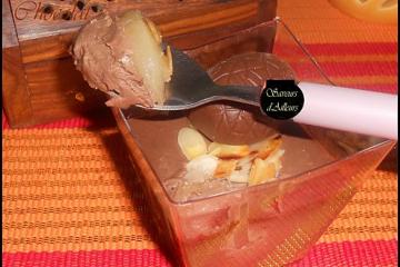 Crème poires et chocolat