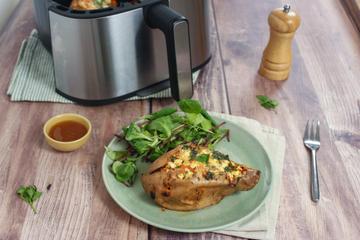 Patates douce farcie au Air Fryer