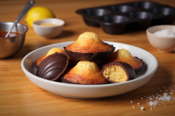 Madeleines coque chocolat