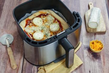 Pizza 4 fromages au Air Fryer
