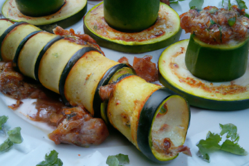 Courgettes farcies du Chef