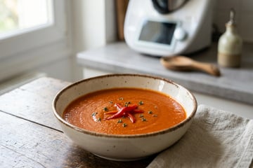 Velouté de poivrons au thermomix