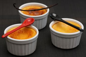 Crème aux œufs familiale et traditionnelle