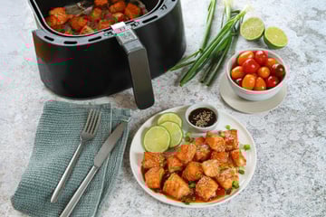 Saumon yakitori au Air Fryer