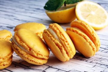 Macarons au citron inratables