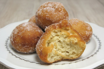 Croustillons (beignets) sans gluten