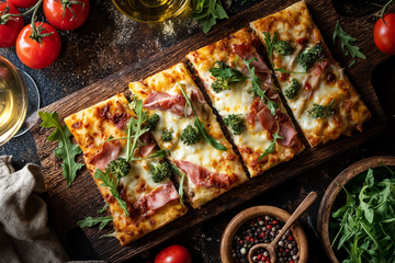 Gaufres salées fourrées aux fromages