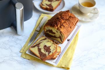 Cake marbré au au Air Fryer