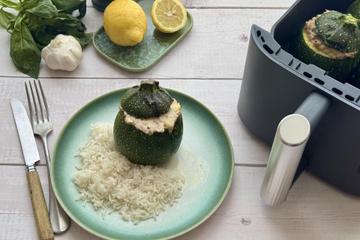 Courgettes farcies au thon au Air Fryer