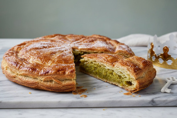 Galette des rois à la pistache