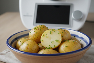 Pommes de terre vapeur au thermomix