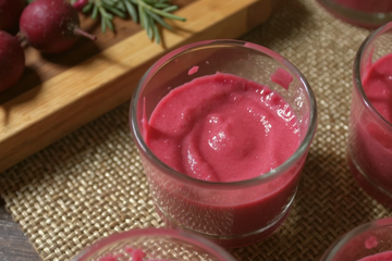 Mousse de betteraves rapide