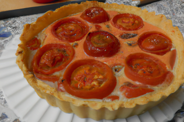 Tarte à la tomate de grand-mère