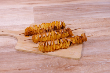 Spirale de pommes de terre au Air Fryer