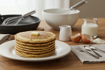 Pancakes faciles sans verre doseur