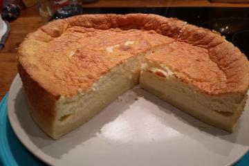 Gâteau magique vanille et citron