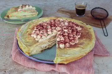 Gâteau de crêpes façon tiramisu