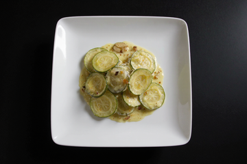 Courgette à la crème