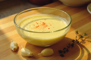Sauce à l'ail ou crème d'ail