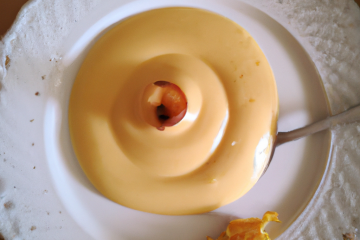 Crème anglaise au gingembre