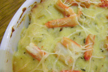 Gratin de crabe