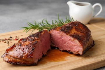 Magret de canard au miel facile et rapide