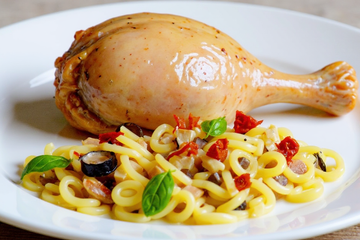 Pintade basse température