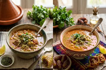 Chorba et harira : quelles sont les différences entre ces deux soupes ?